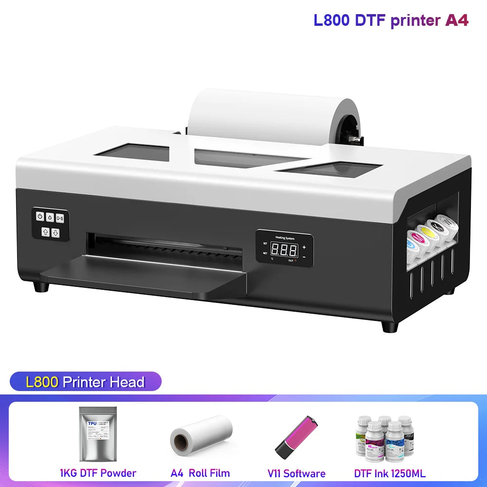 OYfame DTF UV Printer for Epson XP600 L805 Commercial Unit