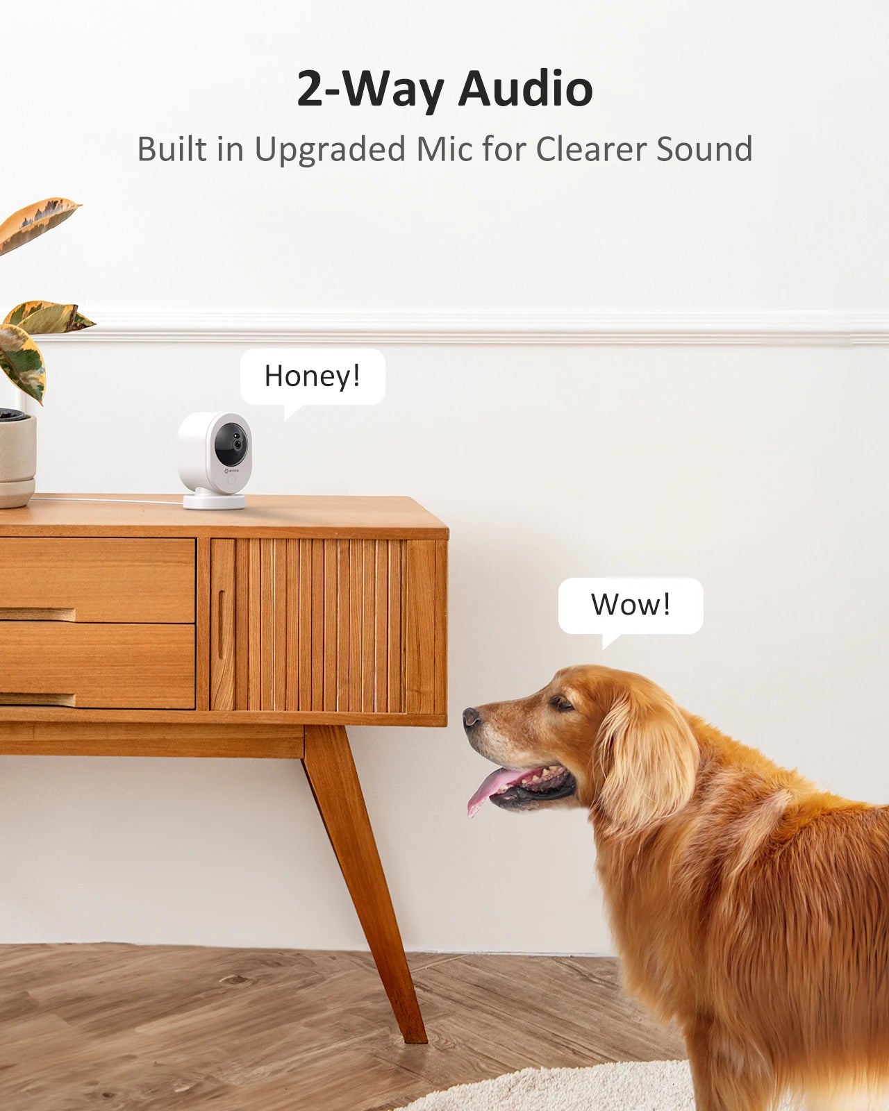 ANNKE 4K UHD Indoor Security Camera With Dual Band WiFi
