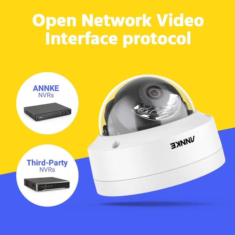 ANNKE 4K Smart Dual Light IP67 IK08 Network Camera 8MP