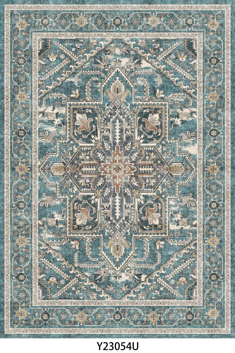 Kilim Wool Silk Rug Washable Turkish Persian Geometric Area Rug