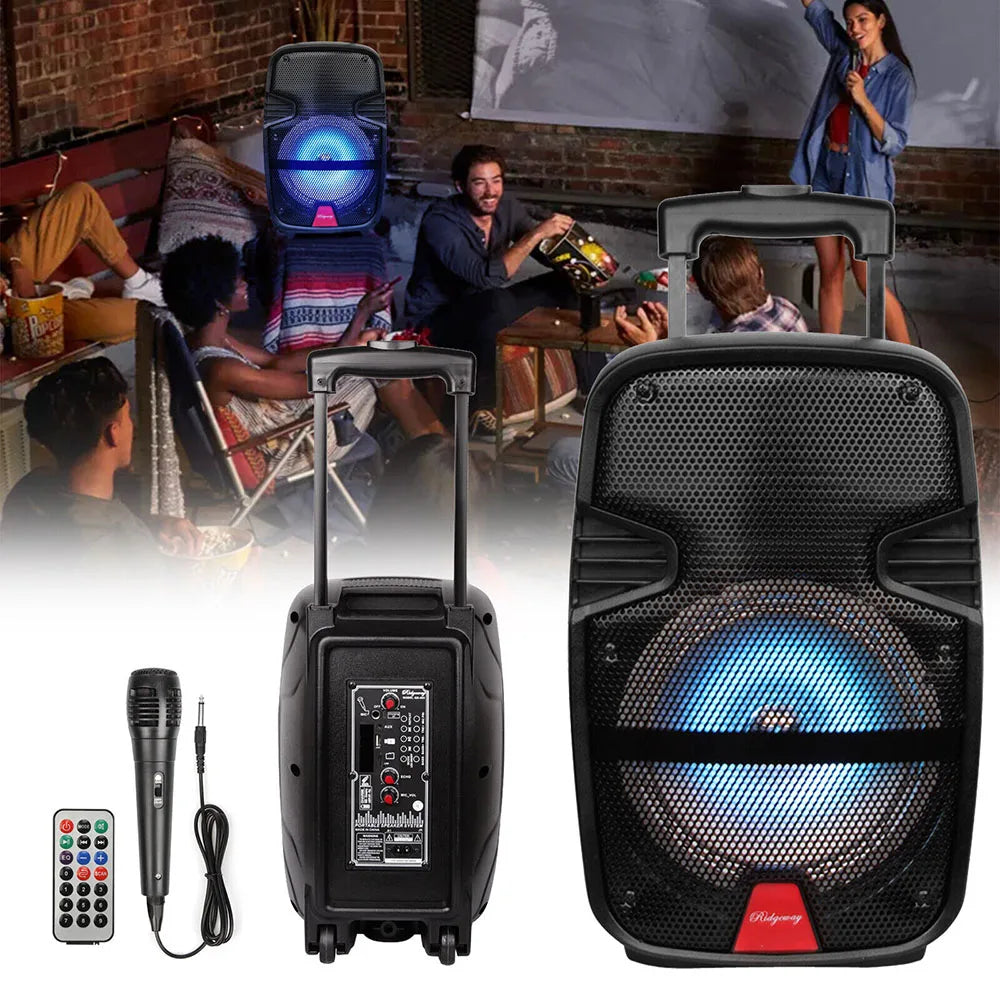 CURUK 3000W Wireless Portable Party Bluetooth Speaker With Microphone