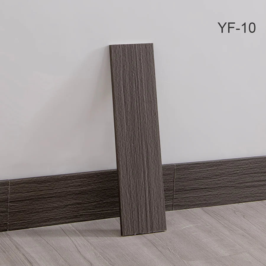 Self-Adhesive Wall Skirting Line Stickers Indoor PVC 10 Pack