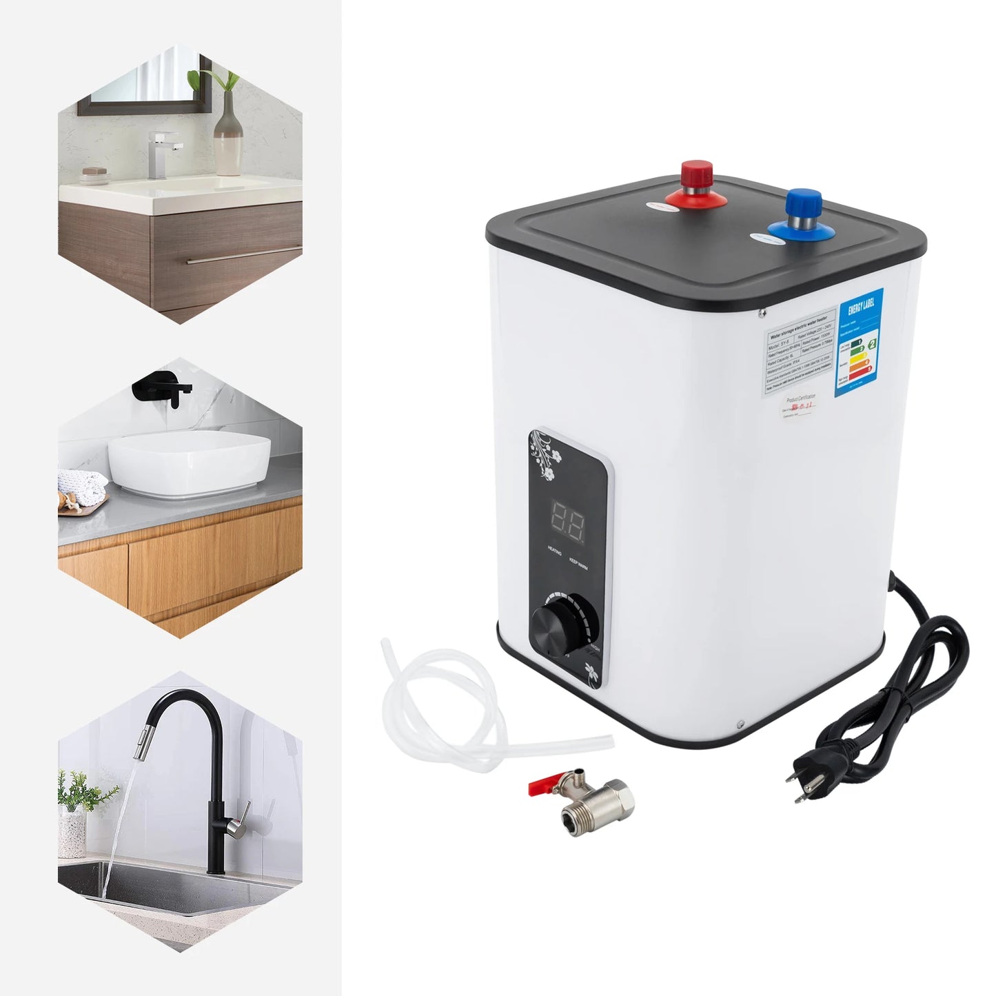 Instant Under Sink Electric Water Heater 1500W SY8