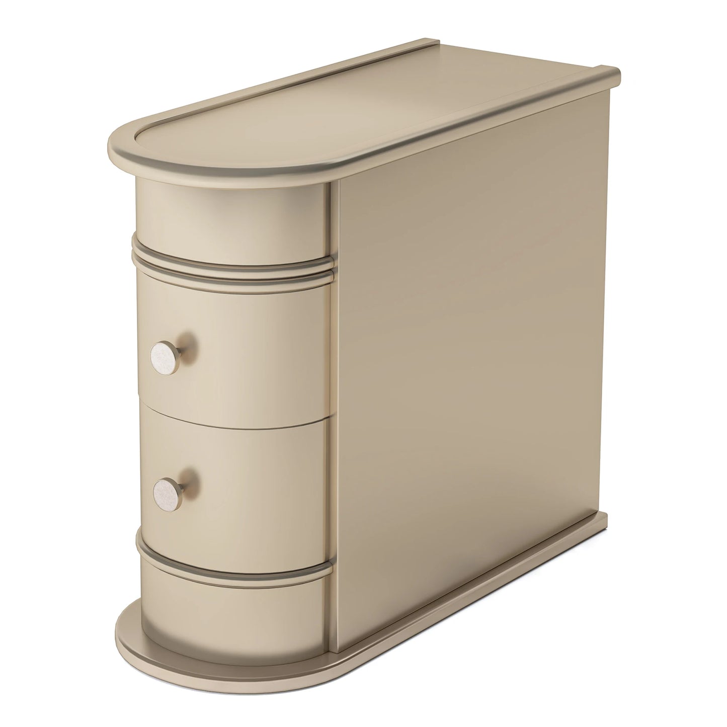 Tribesigns End Table With Drawer Modern Solid Wood Nightstand
