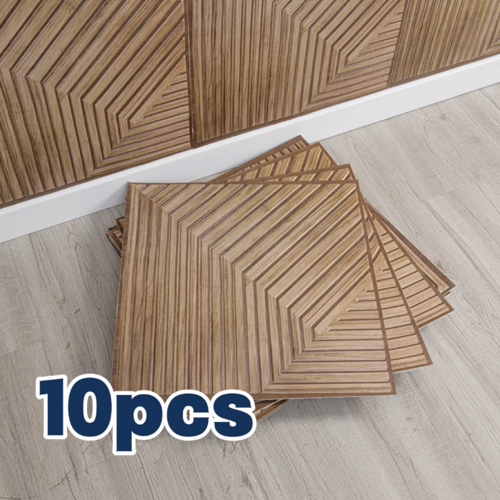 NINETAI Peel and Stick Floor Tiles Self Adhesive Kit