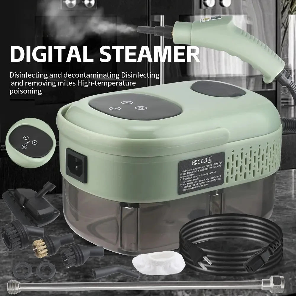 Portable High Pressure Steam Cleaner 1500W With Accessories