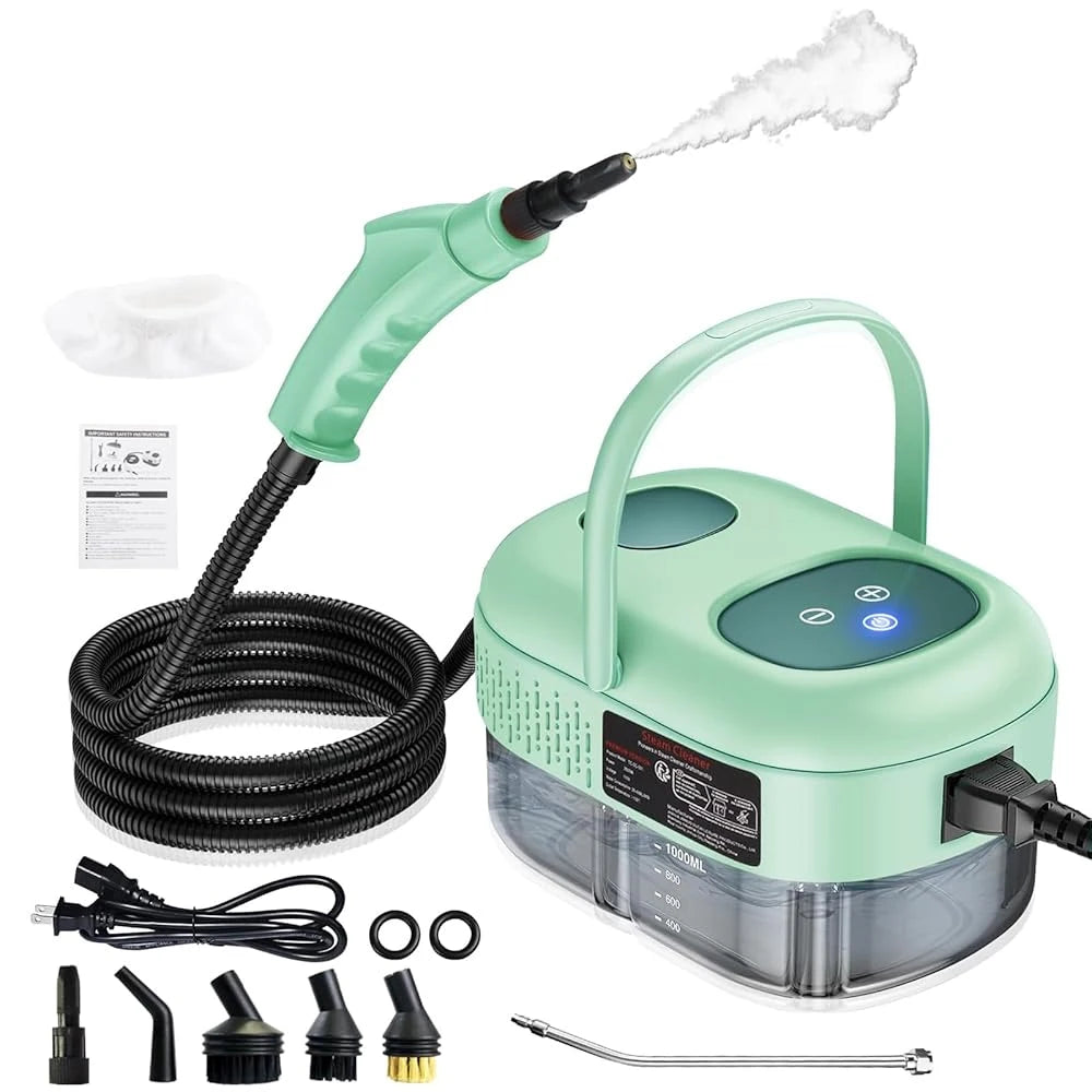 Portable High Pressure Steam Cleaner 1500W With Accessories