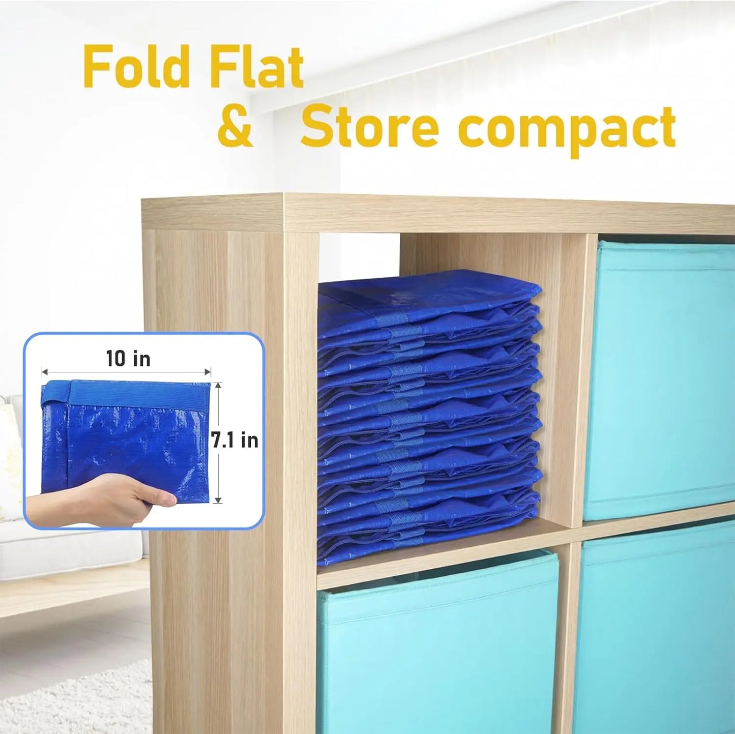Moving Bags Heavy Duty With Zippers And Carrying Handles