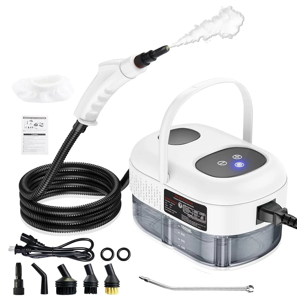 Portable High Pressure Steam Cleaner 1500W With Accessories