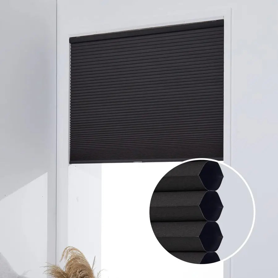 Blackout Honeycomb Cellular Shades Cordless Window Blinds For Home