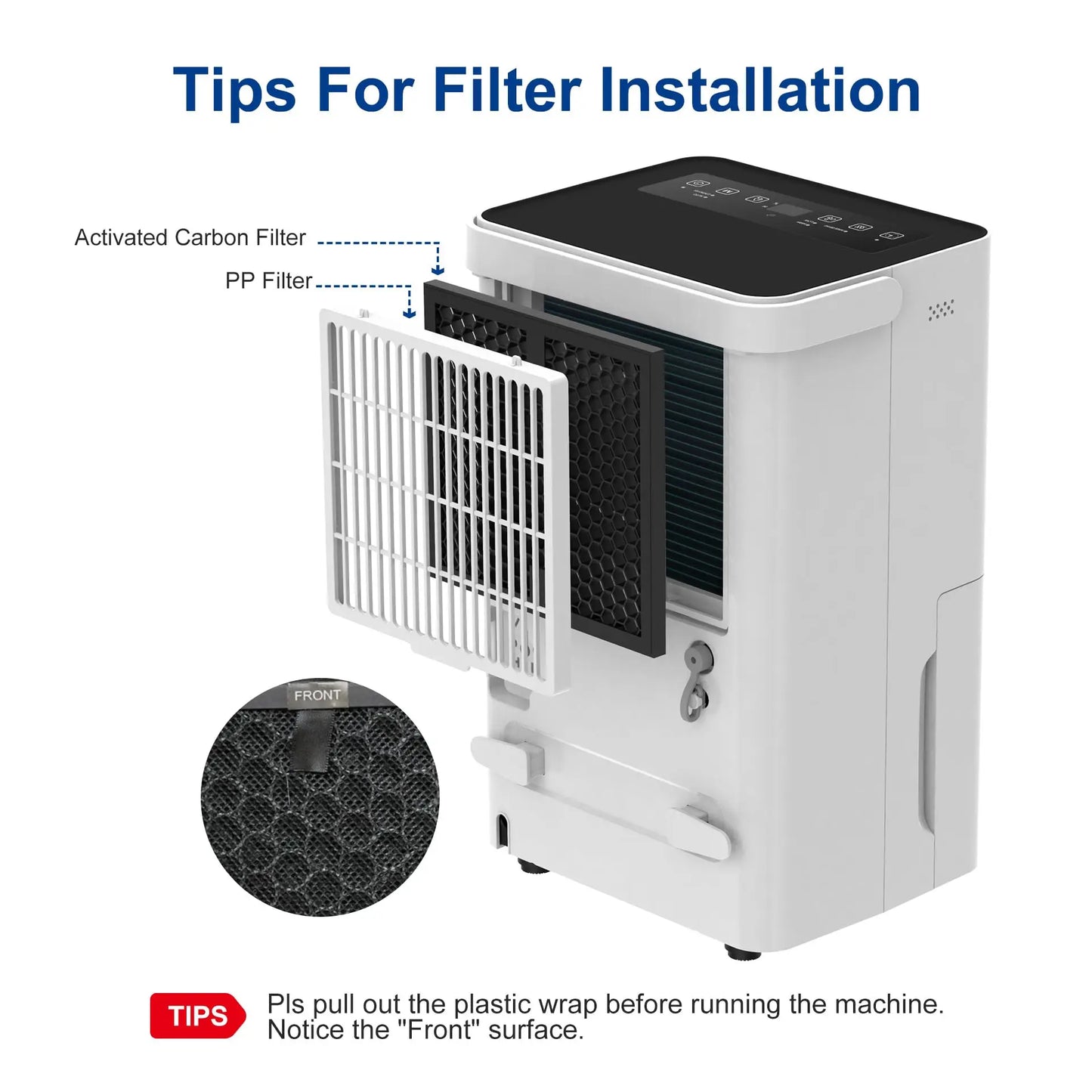 Shinco 30 Pint Dehumidifier For Home And Basements