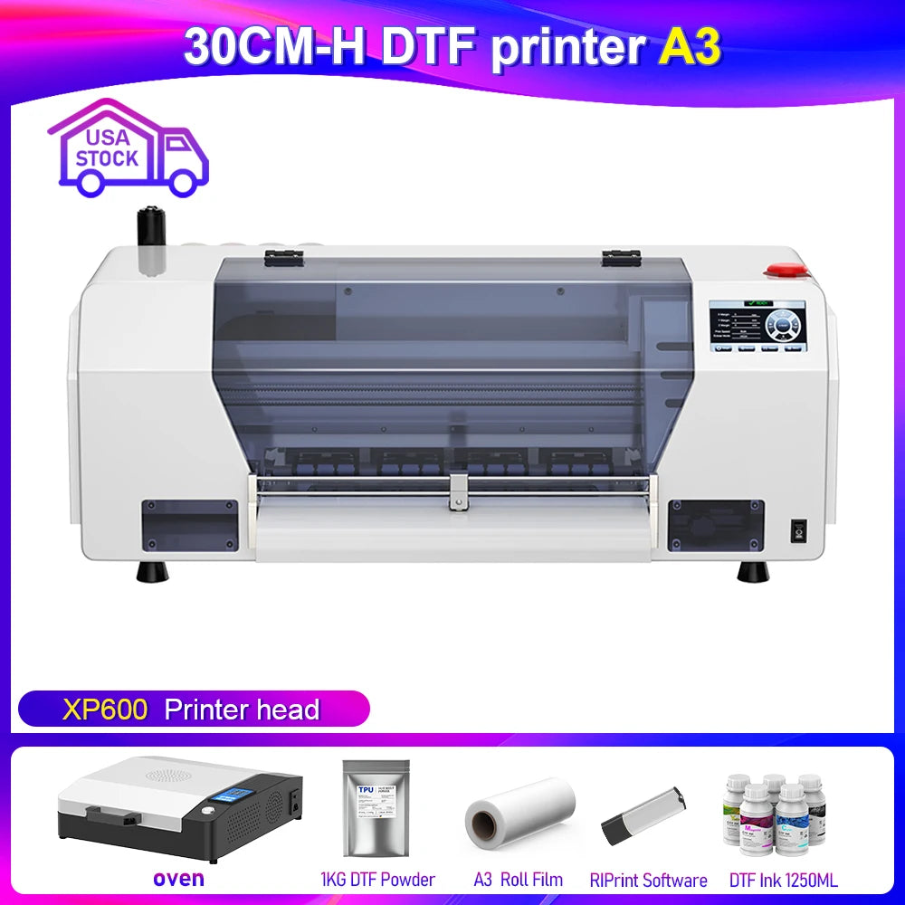 OYfame DTF UV Printer for Epson XP600 L805 Commercial Unit
