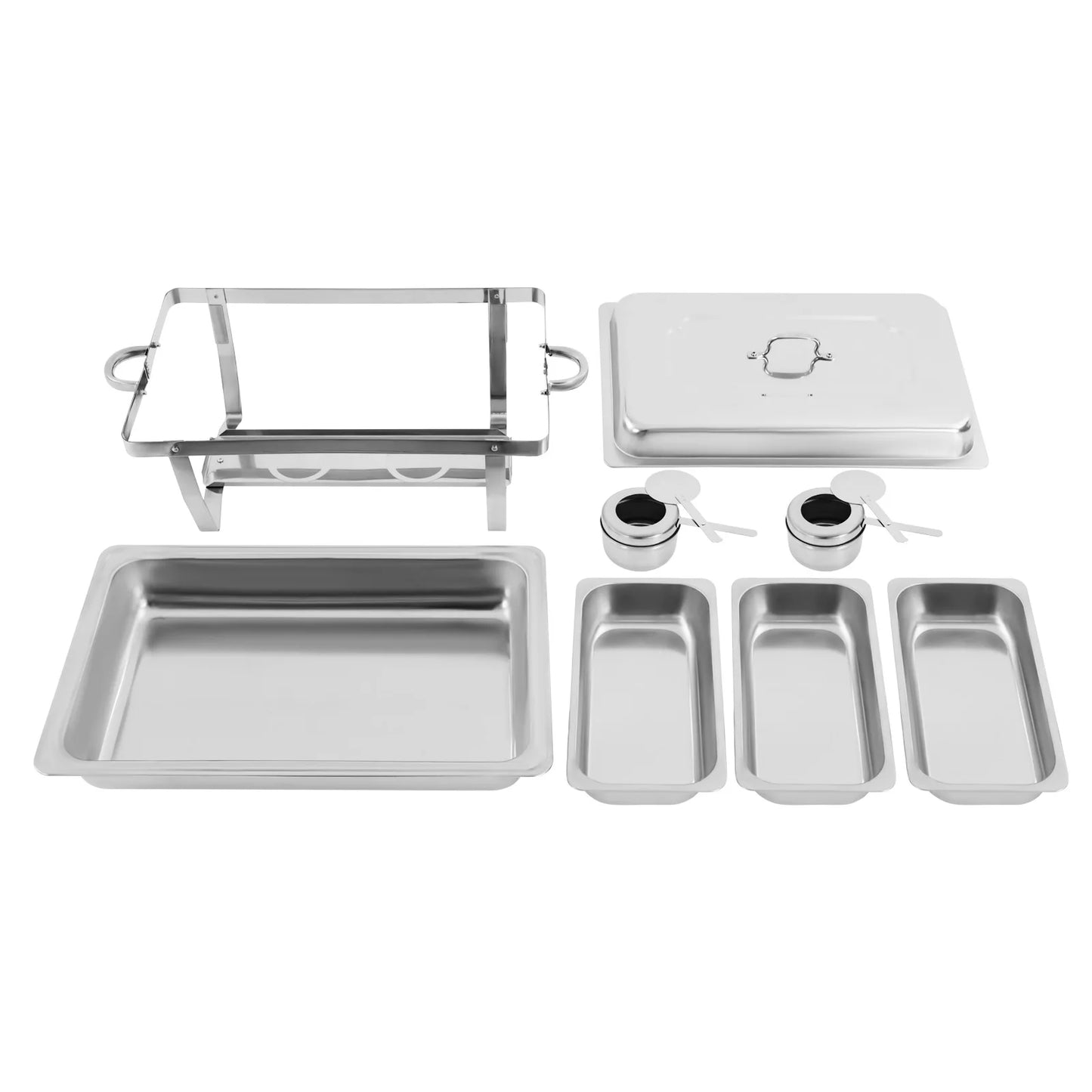 Stainless Steel Chafing Dish Buffet Set For Catering
