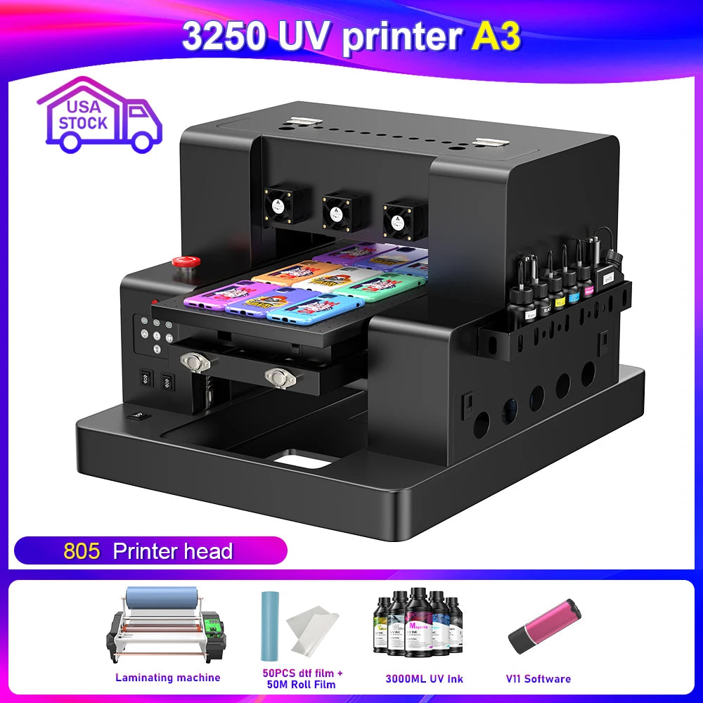 OYfame DTF UV Printer for Epson XP600 L805 Commercial Unit