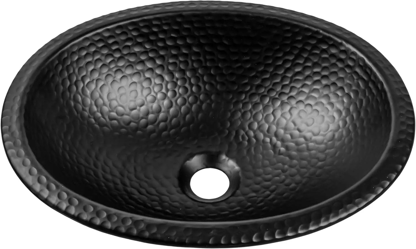 Oval Drop In Bathroom Sink For Countertop Ceramic Vanity