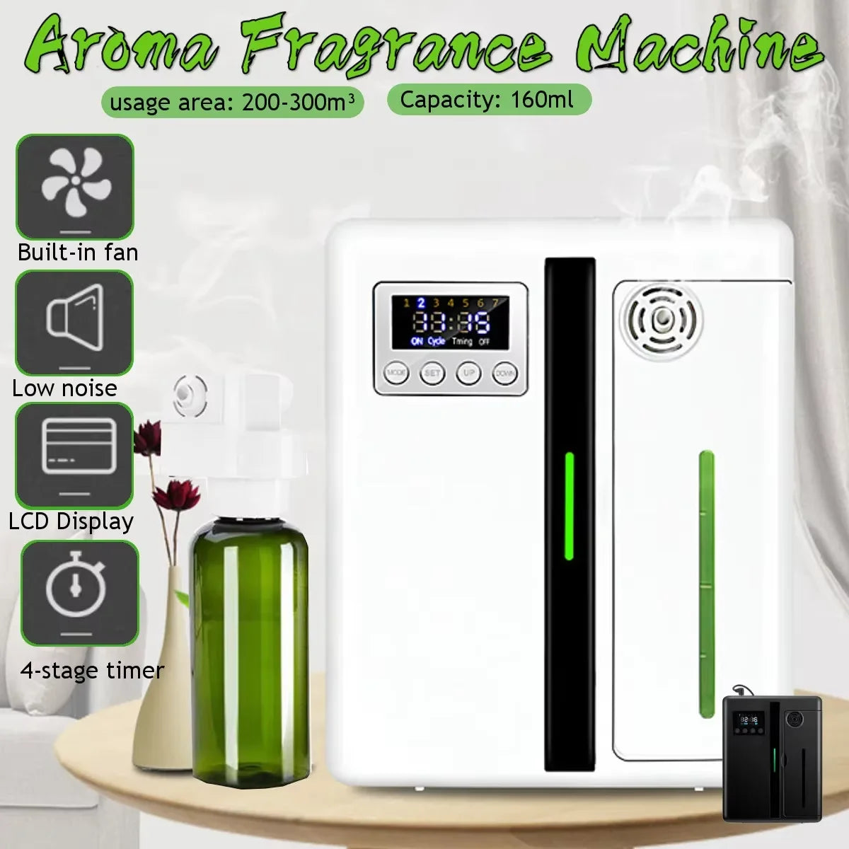 Namste Bluetooth Aroma Diffuser 300m³ For Home Fragrance