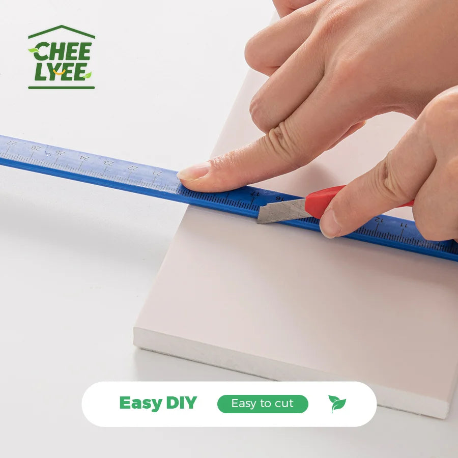 Self-Adhesive Wall Skirting Line Stickers Indoor PVC 10 Pack