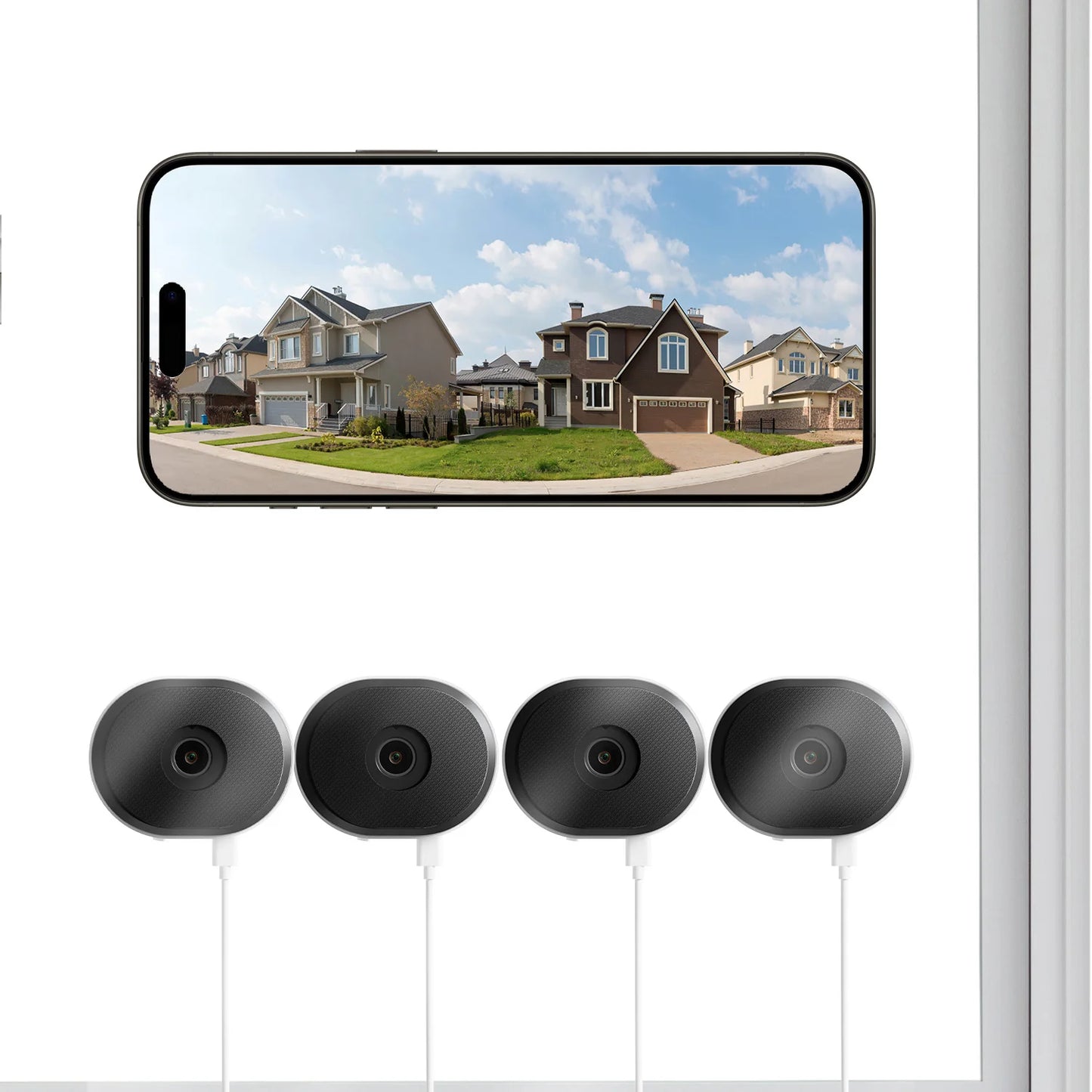 ZOSI C680 3MP Window Security Camera Night Vision 2K WiFi