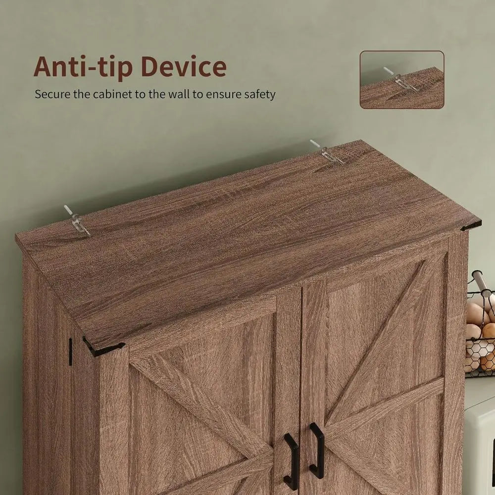 Modular Kitchen Storage Cabinet With Shelves And Drawers