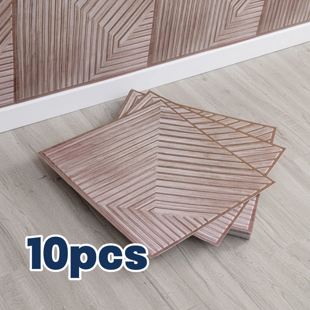NINETAI Peel and Stick Floor Tiles Self Adhesive Kit