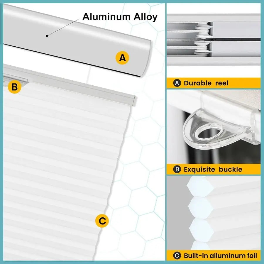 Top Down Bottom Up Cordless Cellular Shades For Windows