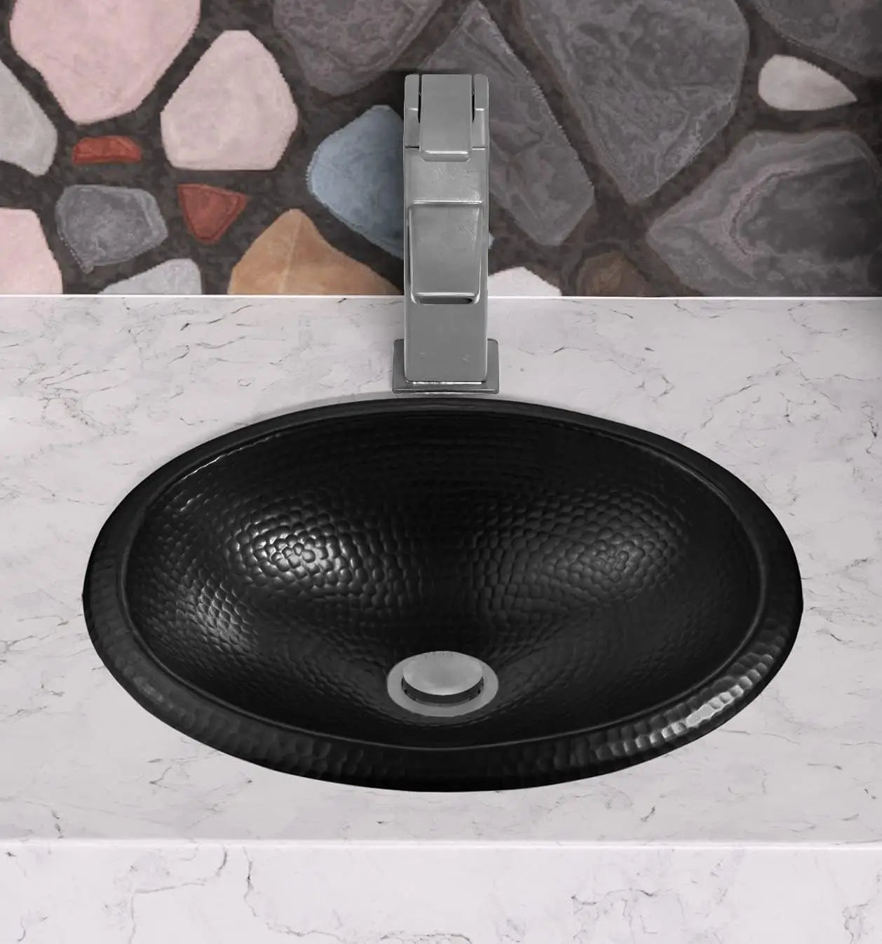 Oval Drop In Bathroom Sink For Countertop Ceramic Vanity