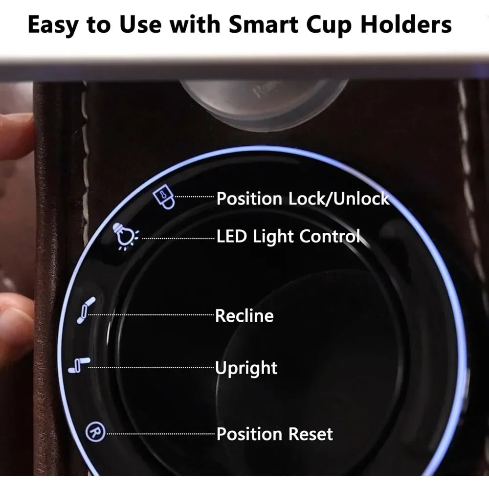 Power Zero Gravity Recliner Chair With USB Ports And Cupholders