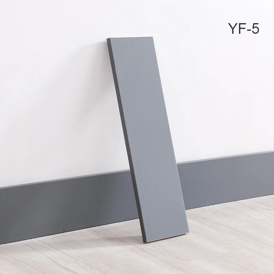 Self-Adhesive Wall Skirting Line Stickers Indoor PVC 10 Pack