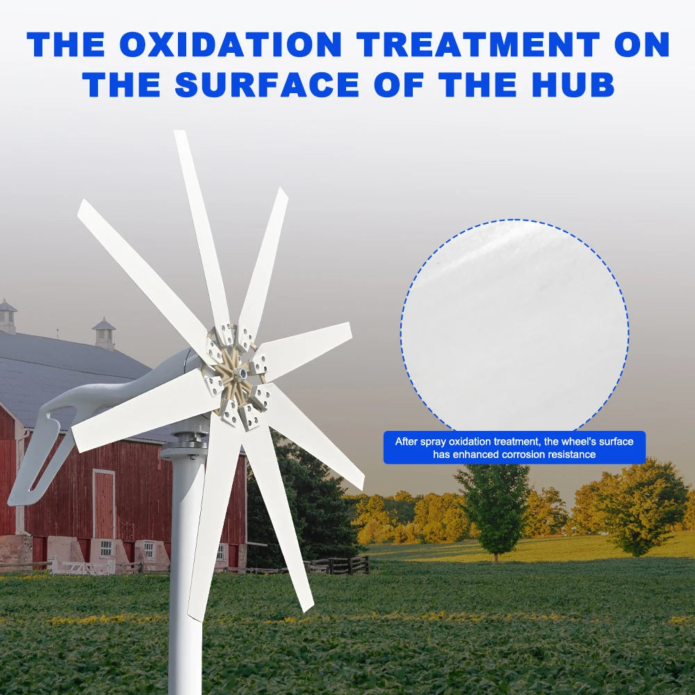 SMARAAD 3000W Horizontal Wind Turbine SS3000 For Homes