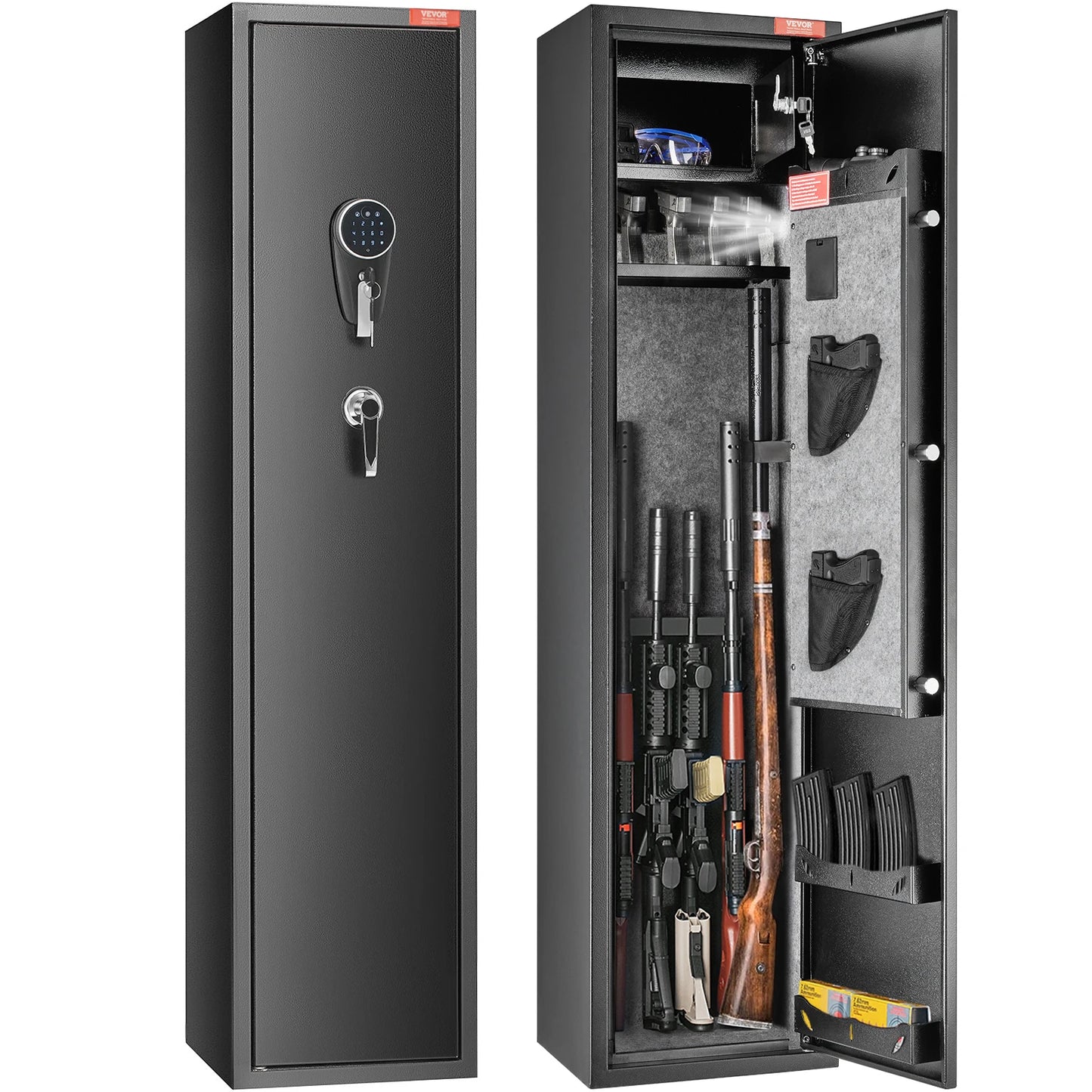 SucceBuy Gun Safe For Rifles With Digital Keypad