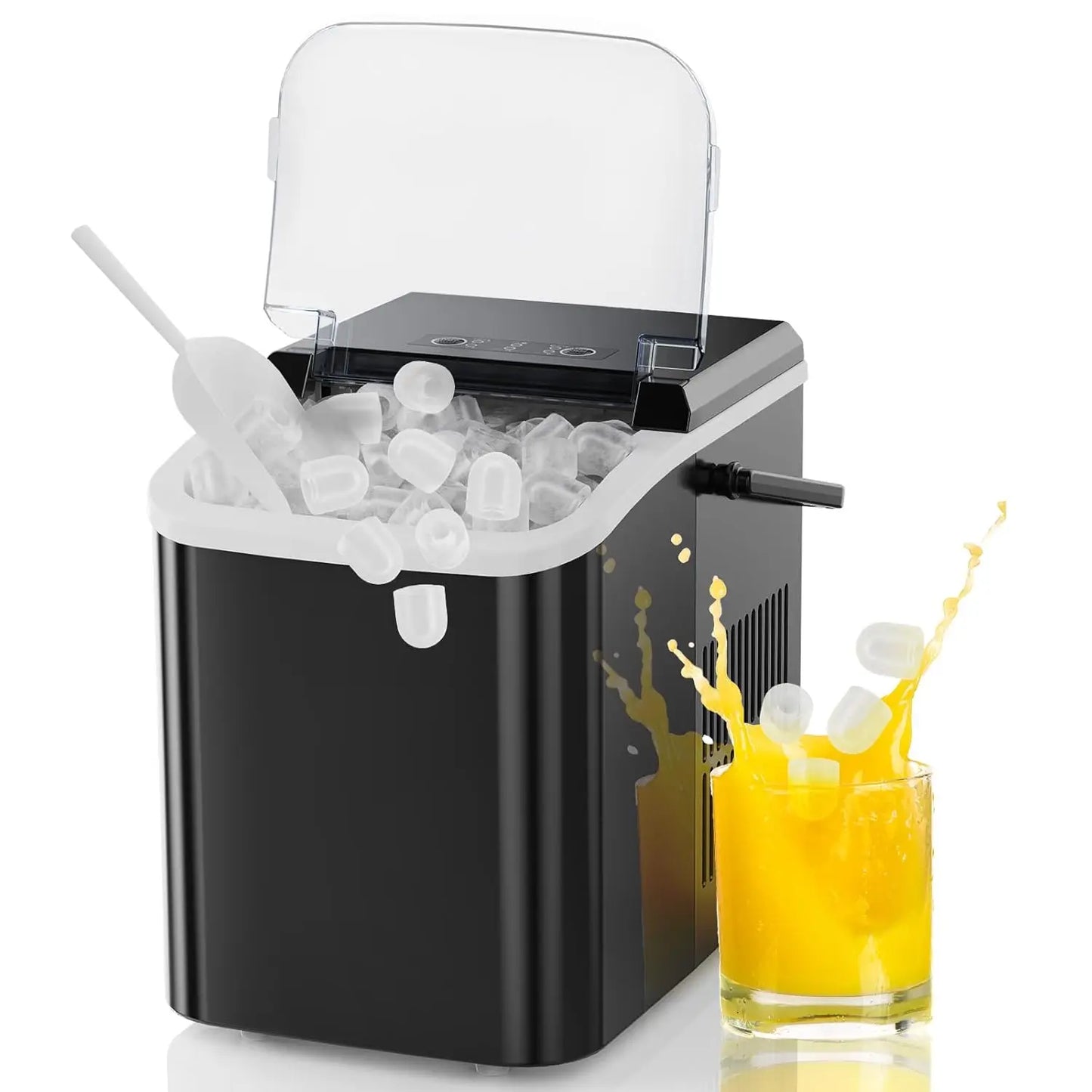Portable Ice Maker Machine Fast Ice Auto Clean For Home And RV