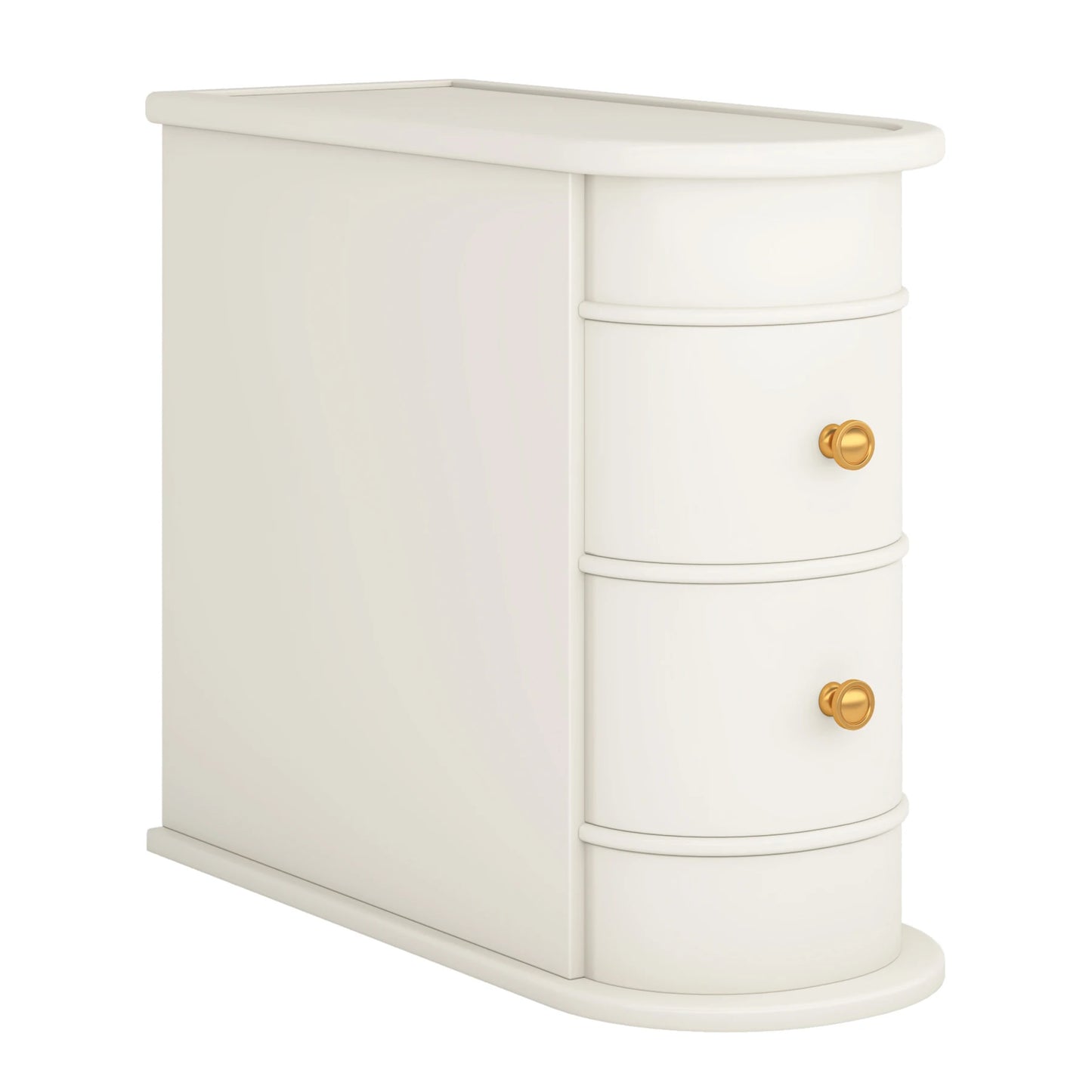 Tribesigns End Table With Drawer Modern Solid Wood Nightstand