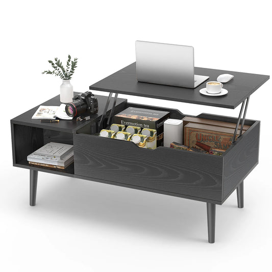 JHK Lift Top Coffee Table With Storage
