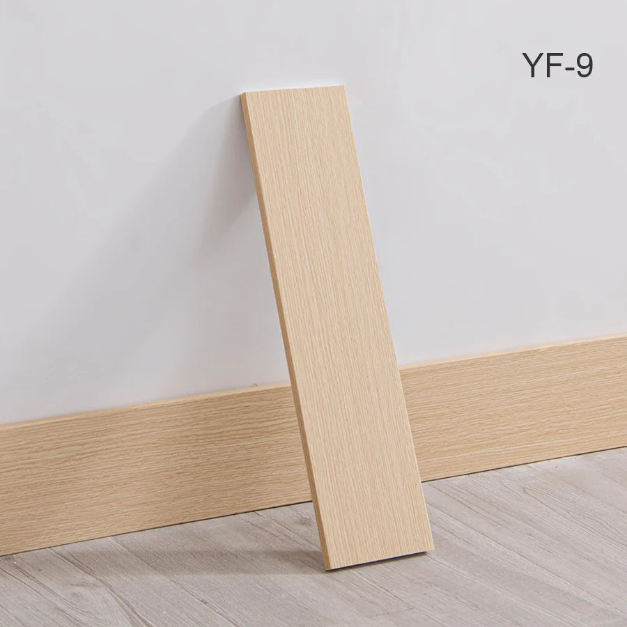 Self-Adhesive Wall Skirting Line Stickers Indoor PVC 10 Pack