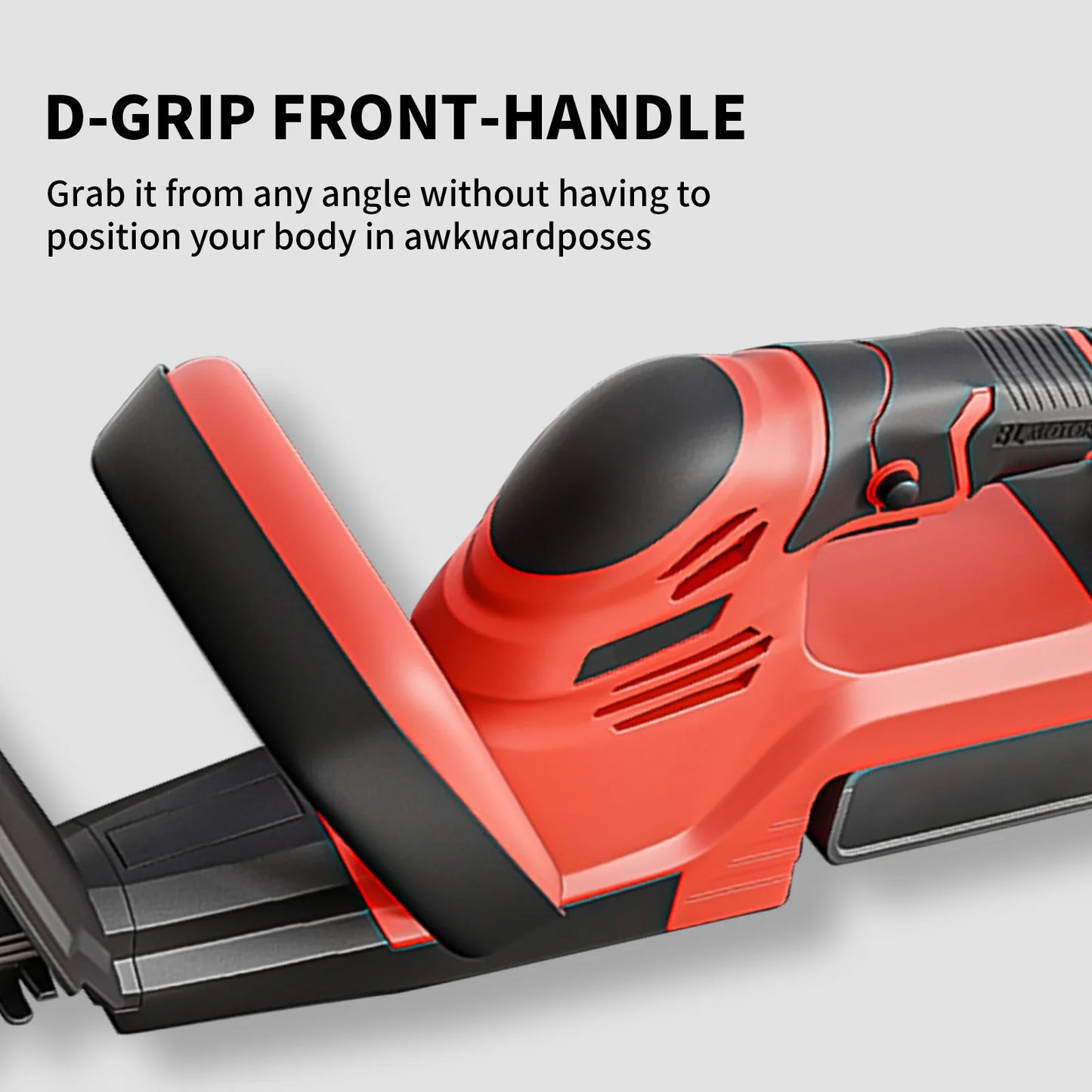 Cordless Hedge Trimmer With Battery And Charger For Yard Work