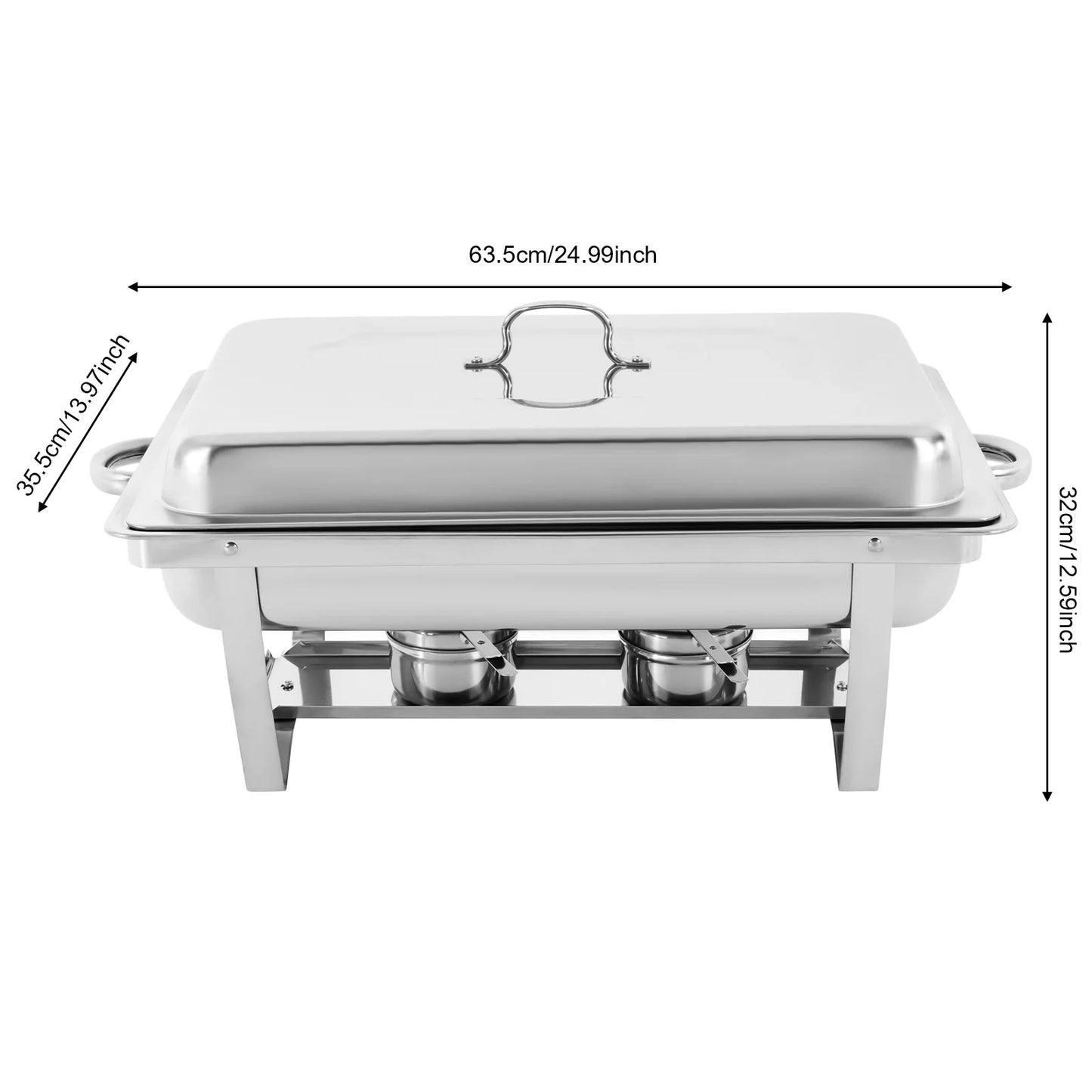 Stainless Steel Chafing Dish Buffet Set For Catering