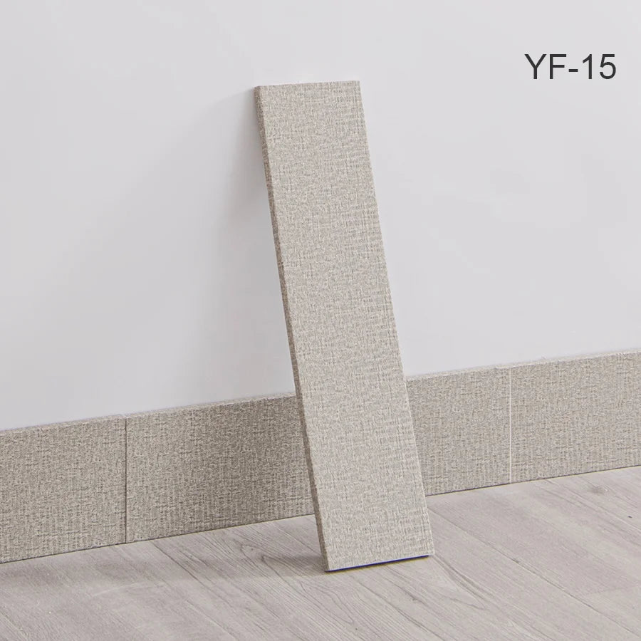 Self-Adhesive Wall Skirting Line Stickers Indoor PVC 10 Pack