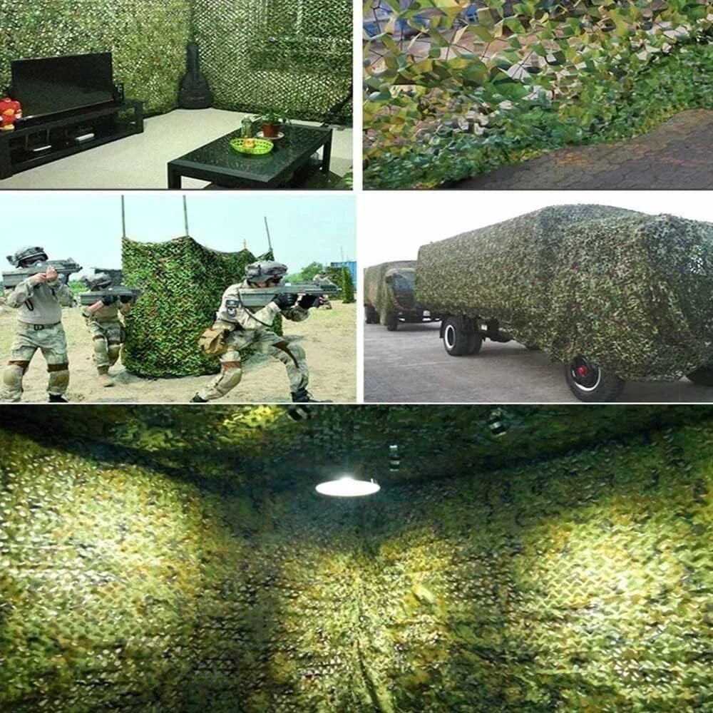 Camouflage Netting Sunshade For Outdoor Camping And Hunting