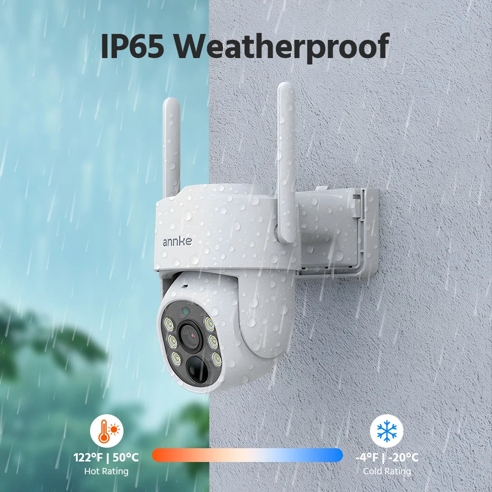 ANNKE 4MP Wireless Security Camera System 4 Channel NVR IP65
