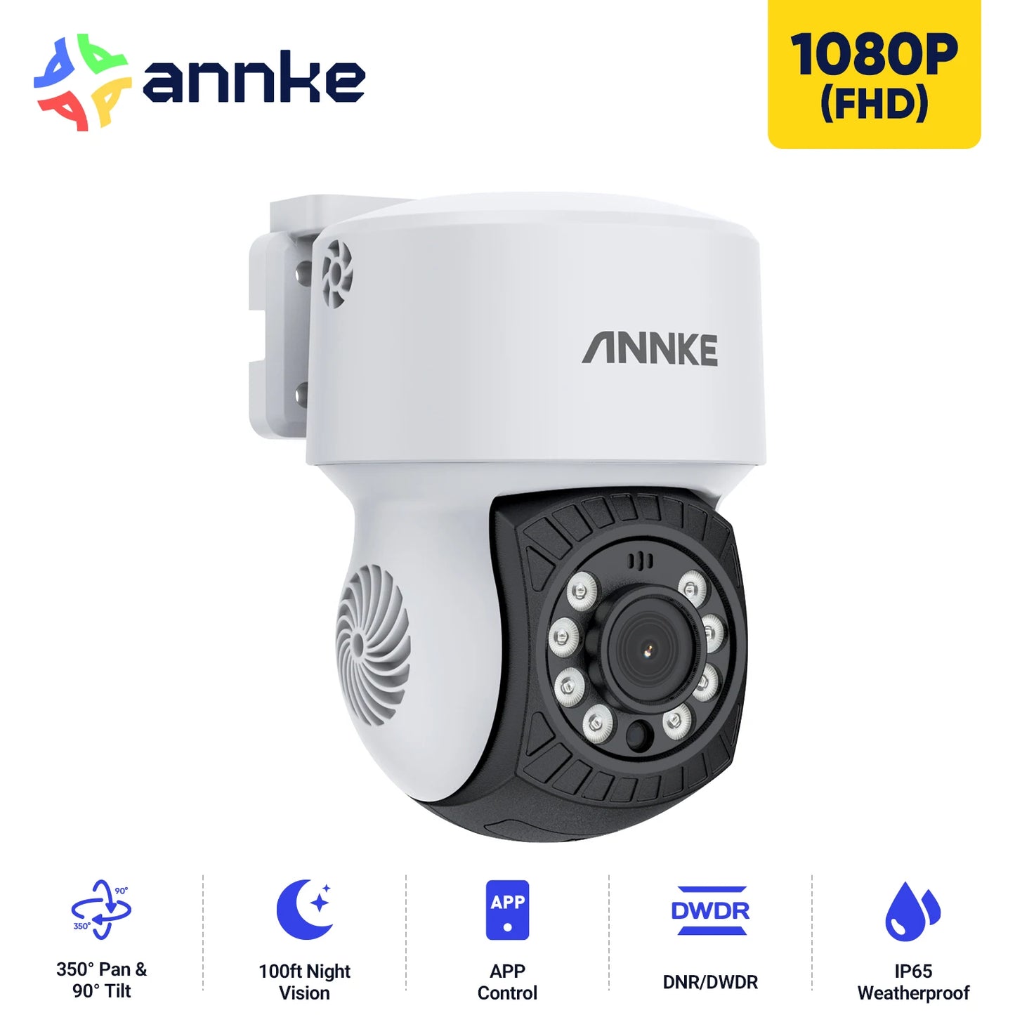 ANNKE AHD Bullet Camera 1080P CCTV Security Surveillance Outdoor