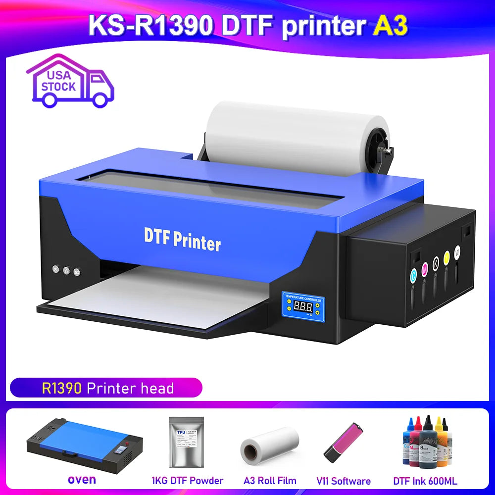 OYfame DTF UV Printer for Epson XP600 L805 Commercial Unit