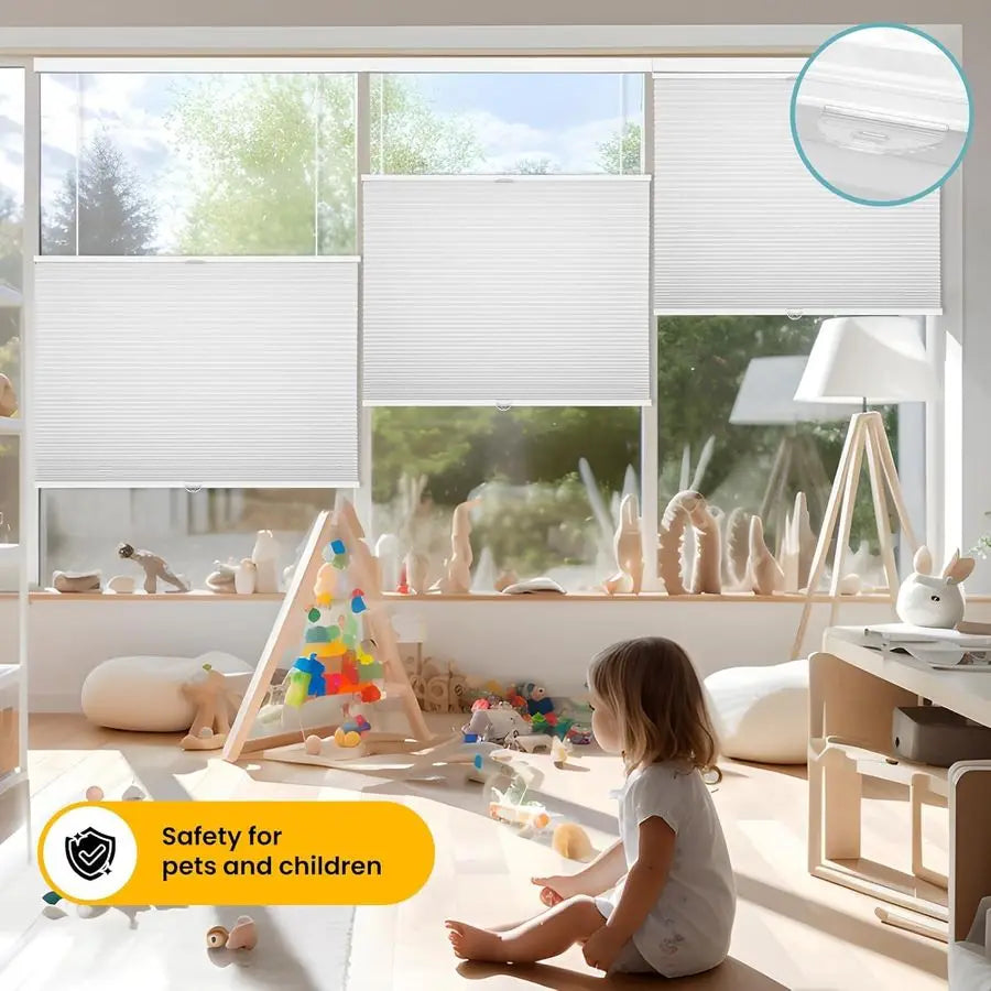 Top Down Bottom Up Cordless Cellular Shades For Windows