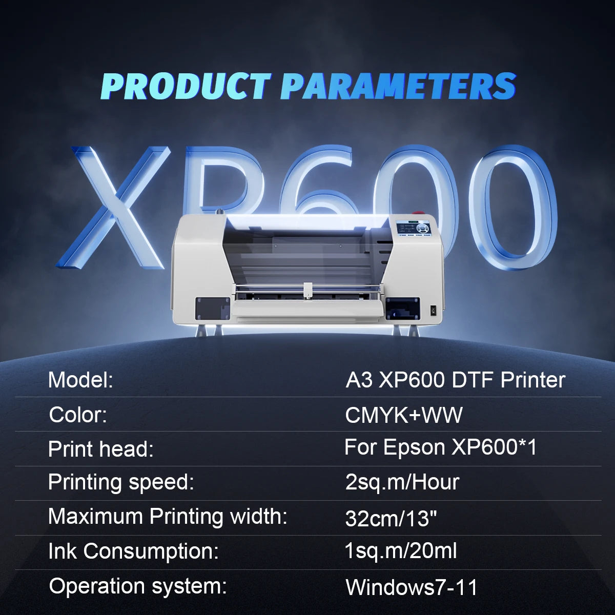 OYfame DTF UV Printer for Epson XP600 L805 Commercial Unit