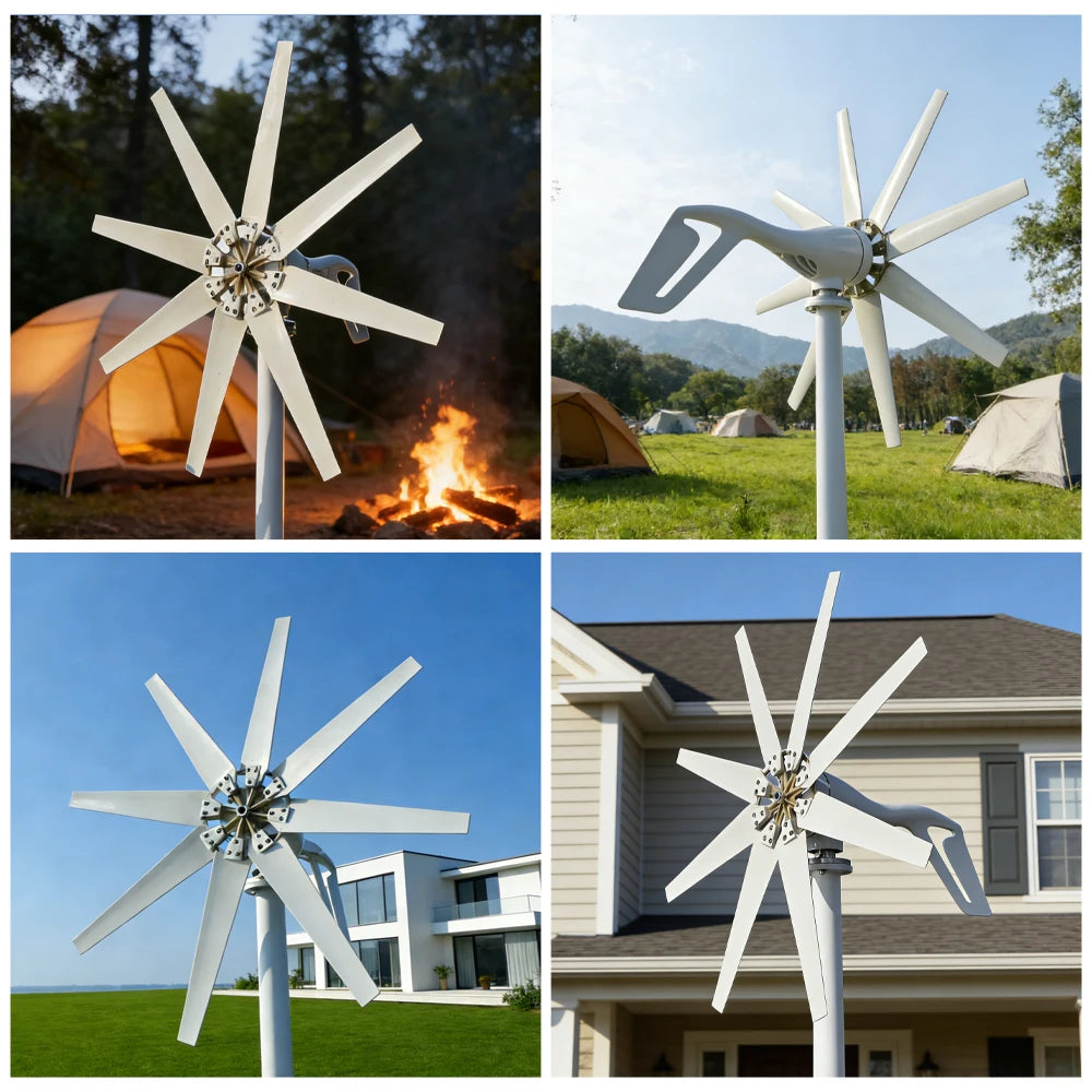 SMARAAD 3000W Horizontal Wind Turbine SS3000 For Homes