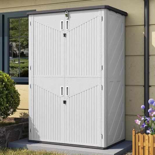 YTYIN Outdoor Storage Shed Waterproof With Floor For Garage
