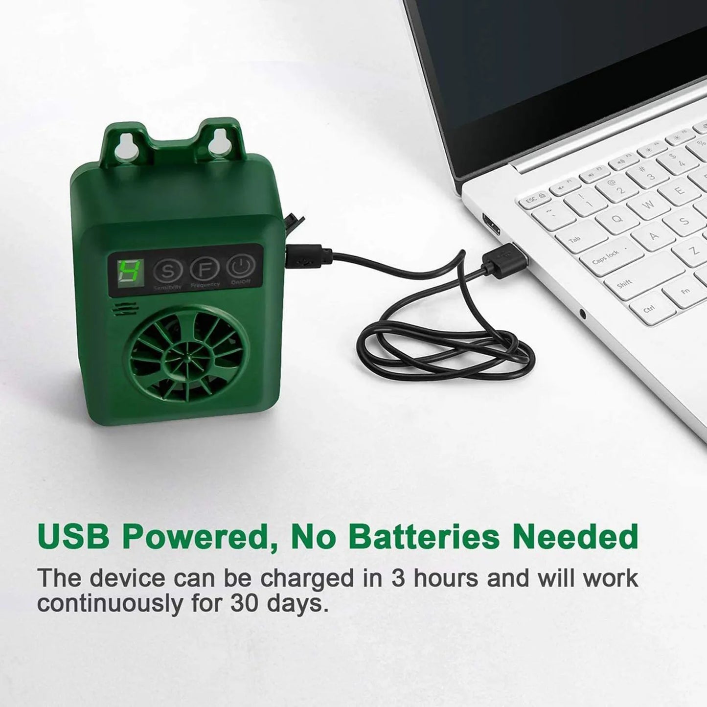 Rechargeable Ultrasonic Dog Bark Deterrent Training Device