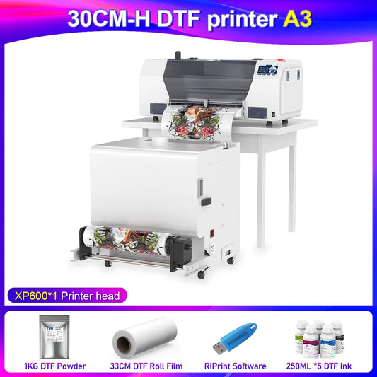 OYfame DTF UV Printer for Epson XP600 L805 Commercial Unit