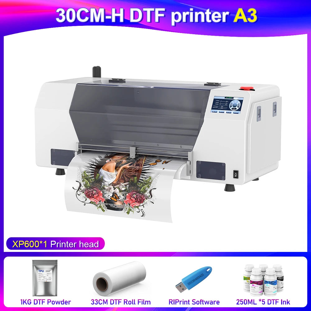 OYfame DTF UV Printer for Epson XP600 L805 Commercial Unit