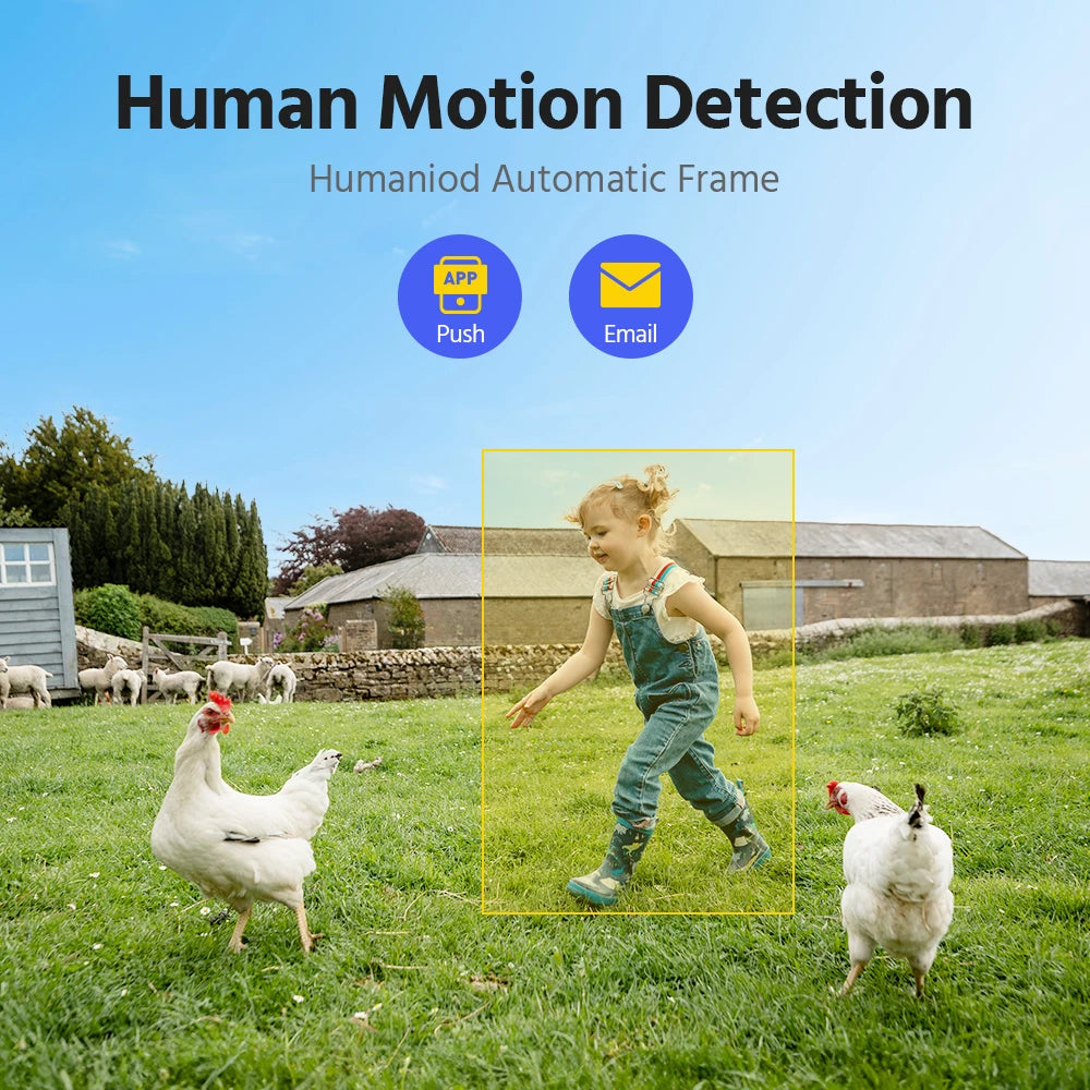 ANNKE 4MP Wireless Security Camera System 4 Channel NVR IP65