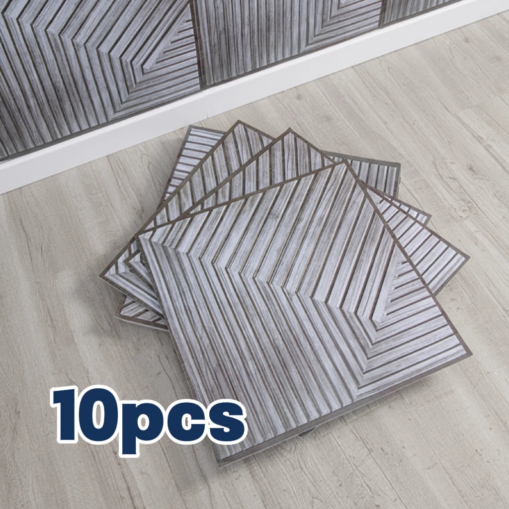 NINETAI Peel and Stick Floor Tiles Self Adhesive Kit